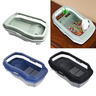 Reptile Habitat Hatching Indoor Decor Feeding Box Frog Turtles Tank Aquarium