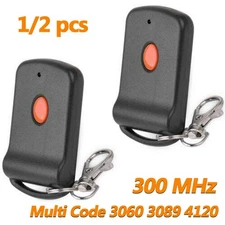 10 Dip 300MHz Garage Door Remote for Linear 3089 3060 3070 4120 MCS308911