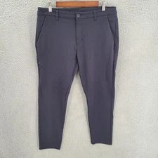 Bylt Pants Mens 36x30 (Fits 34x30) Blue Everyday Pant 2.0 Stretch Slim Fit