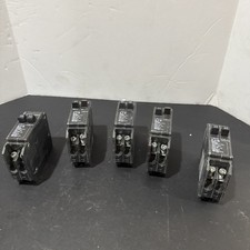 Eaton BR2020 DNPL2020 Single Two Pole circuit breaker Lot Of 5 NOS