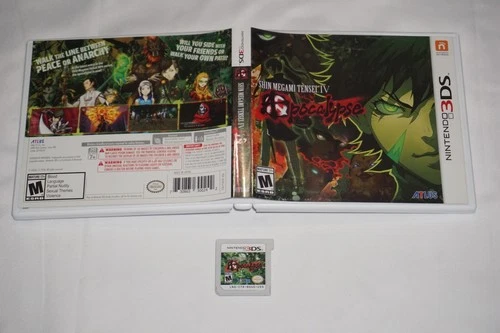 Shin Megami Tensei IV Apocalypse (Nintendo 3DS) w/ Case