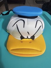 Disney Exclusive Donald Duck Face Foam Baseball Cap Hat KIds Snap - Back No Tag