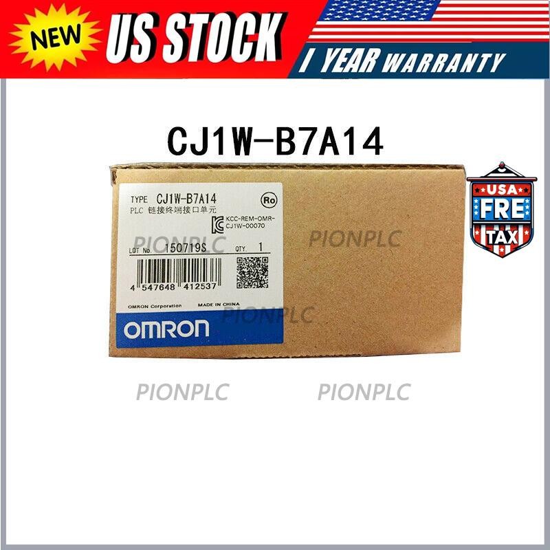 OMRON One Fast Shipping In Box CJ1W-B7A14 PLC Module Unit Controllers Brand new