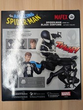 Medicom Toy MAFEX No.147 Spider-Man Black Costume Comic Ver. Used