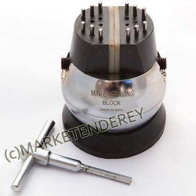 Gravierkugel, 84mm Durchmesser, incl. Ständer, Schonbacken und Zubehör,Nagelneu!