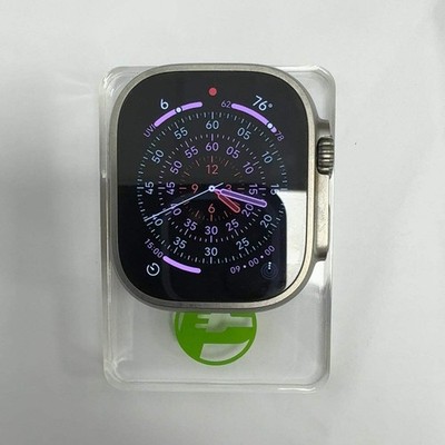 Unlocked Apple Watch Ultra 2 49MM Natural Titanium MREP3LL/A Face Only