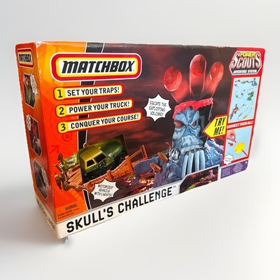 Matchbox SKULL'S CHALLENGE Power Scouts ADVENTURE WORLD Motorized Car 