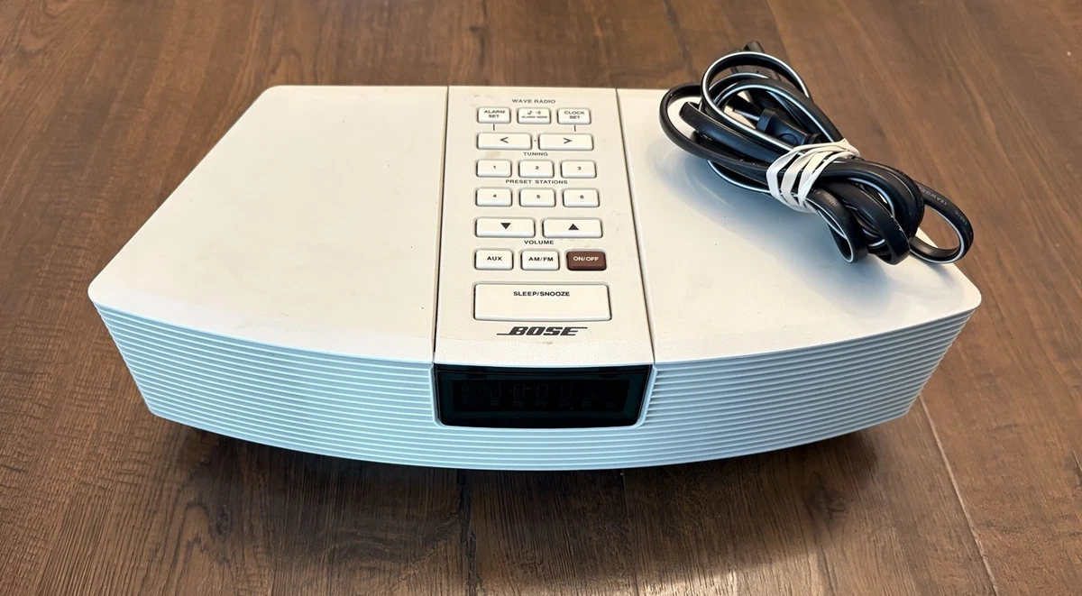 White Bose Wave Radio for sale | eBay