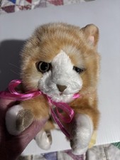 Folkmanis Orange Tabby Kitten Hand Puppet Orange, Martinique