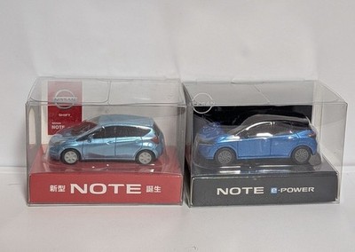 Nissan NOTE e-POWER mini car pull back car NISSAN Nissan Note Blue not for sale