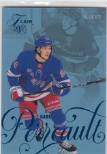 GABE PERREAULT - 25/26 FLAIR BLUE ICE ROOKIE #23/25   SUPER RARE
