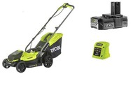 Ryobi Akku-RasenmäHer RLM18X33B25 One+ Mit 2,0Ah Akku Und LadegeräT
