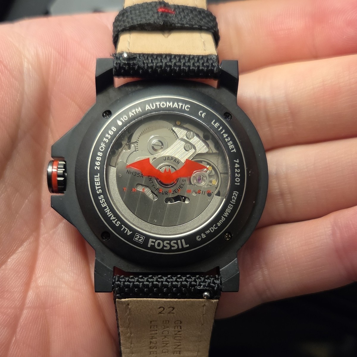 Watch Fossil X The Batman Limited Edition Automatic DC Comics | eBay