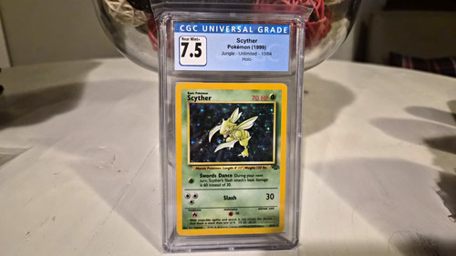 Scyther (Unlimited) graded CGC 7.5 for sale on eBay