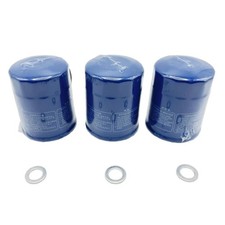 New For Honda 15400-plm-a02 Oil Filter 3 Pk Filters 3 Washers