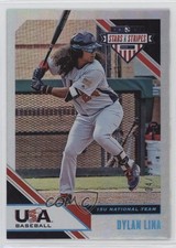 2020 Panini USA Baseball Stars & Stripes Longevity Holo Foil 4/99 Dylan Lina 7fb