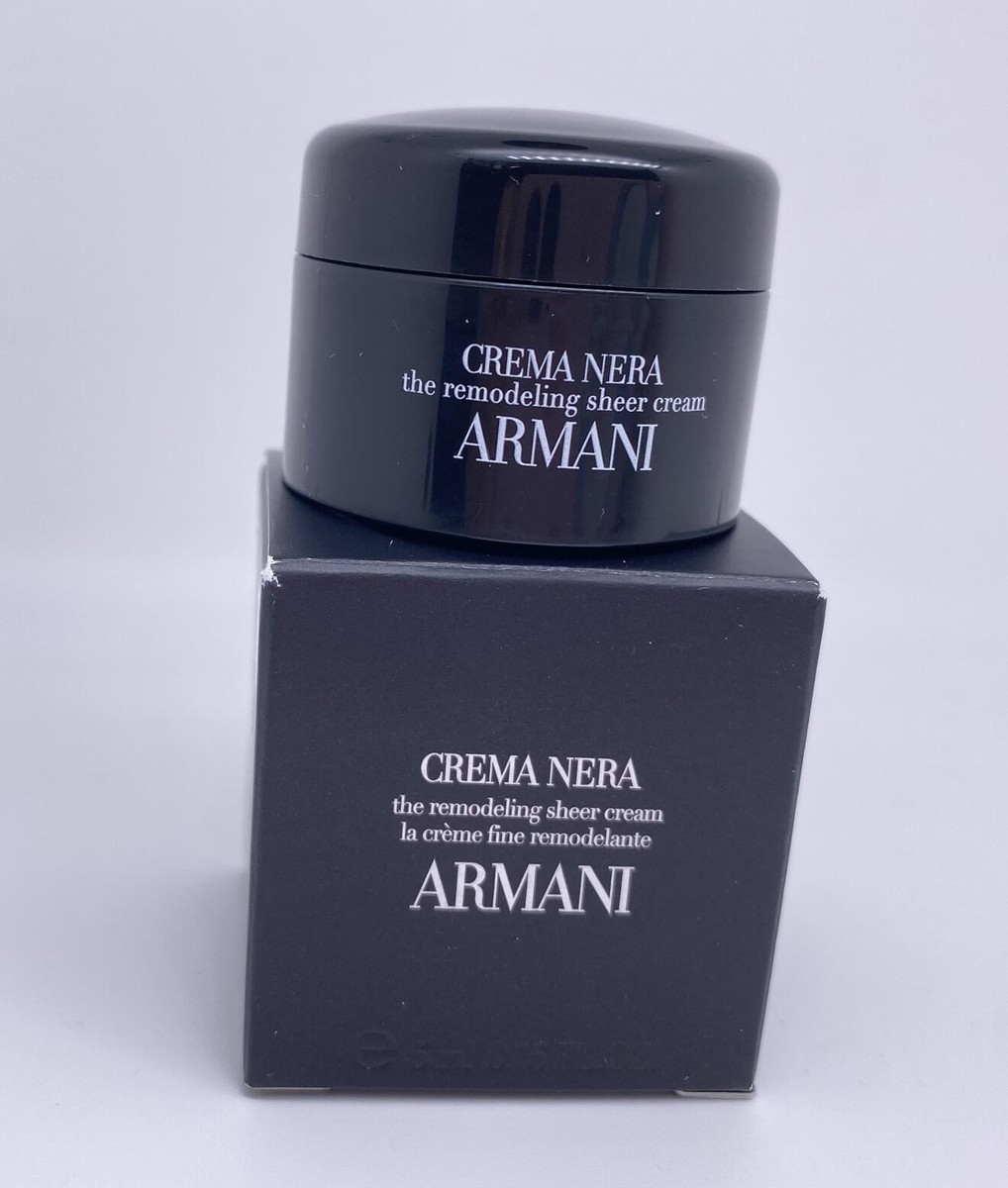Giorgio Armani CREMA NERA フェイスクリーム Giorgio Armani Crema Nera The REMODELING Sheer Cream 5 ml NEW