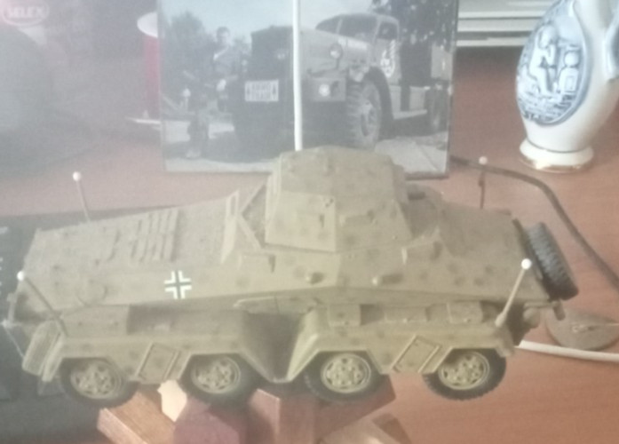 Modello Diecast SDKFZ222 Usato foto 3