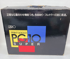 Riso Kagaku Print Gocco PG-10 SUPER Siebdruckmaschine nicht getestet aus Japan