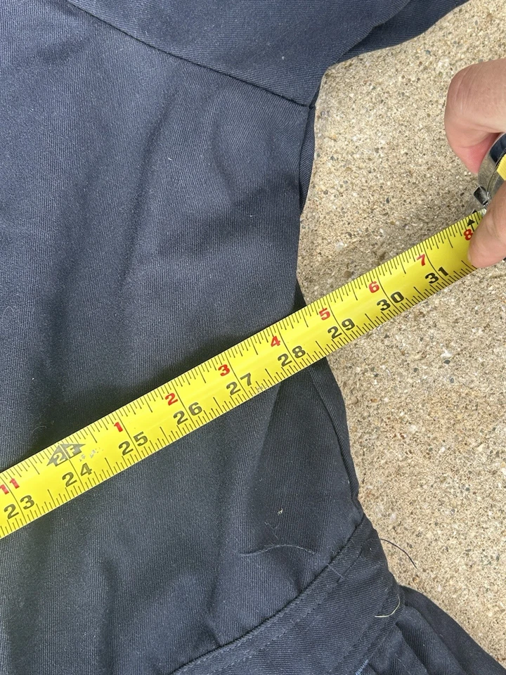 Vintage Rolls Royce Mechanic Coveralls Size 58R Bulwark Work Uniform - Image 4 of 4