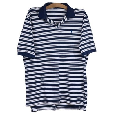 Large Blue Vintage Y2K Preppy RALPH LAUREN POLO GOLF Office Casual Men's Shirt