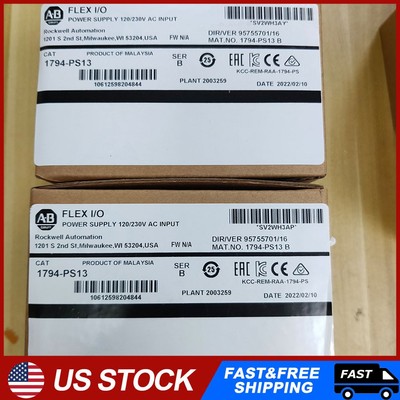Factory Sealed AB 1794-PS13 Ser B 1794-PS13 Flex Power Supply Module