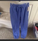 Buffbunny Threads Blue Sweatpants New With The Tag Size Small $64 — photo 1