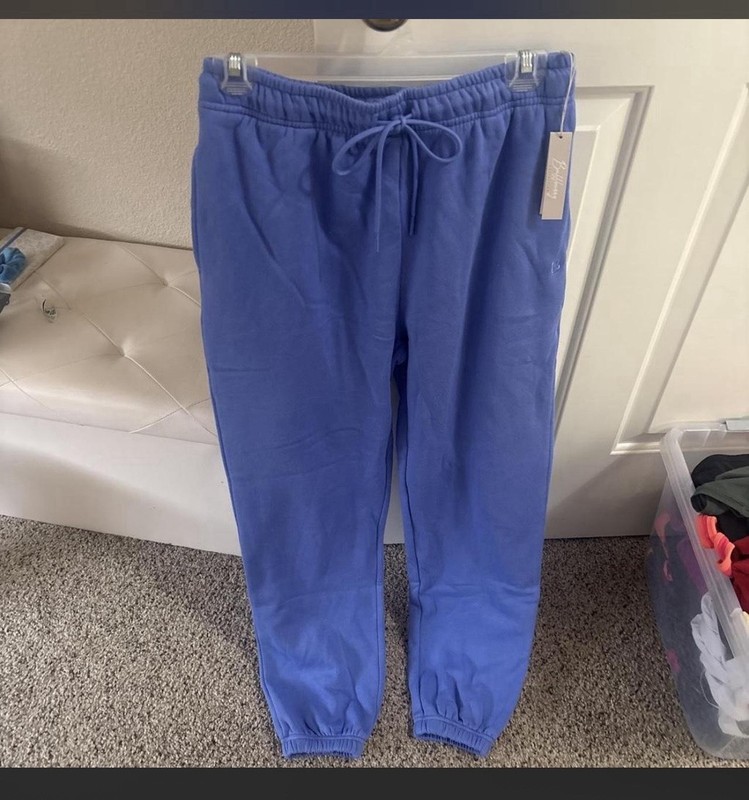 Buffbunny Threads Blue Sweatpants New With The Tag Size Small $64