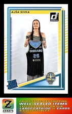 2025 Donruss WNBA #93 Ajsa Sivka RATED ROOKIE