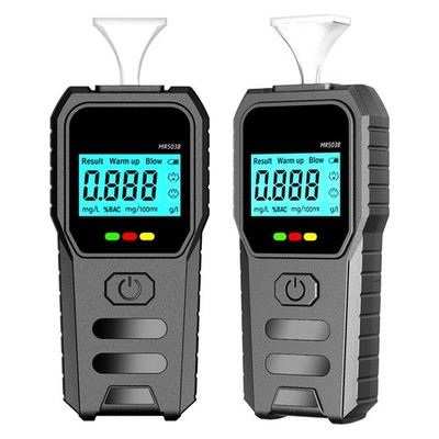 Alcohol Content Reader Digital Breathalyzer Compact Design Easy To Carry