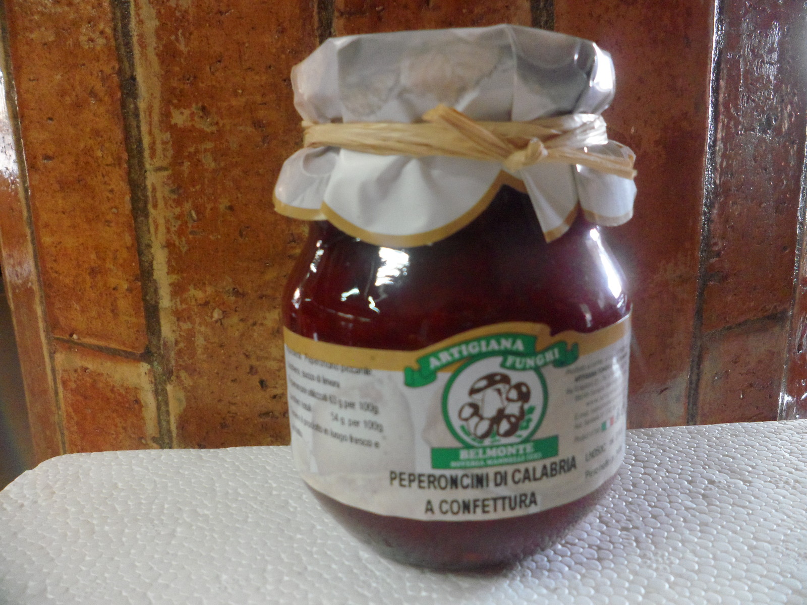 Mermelada De Pimientos De Calabria Tarro 340 G
