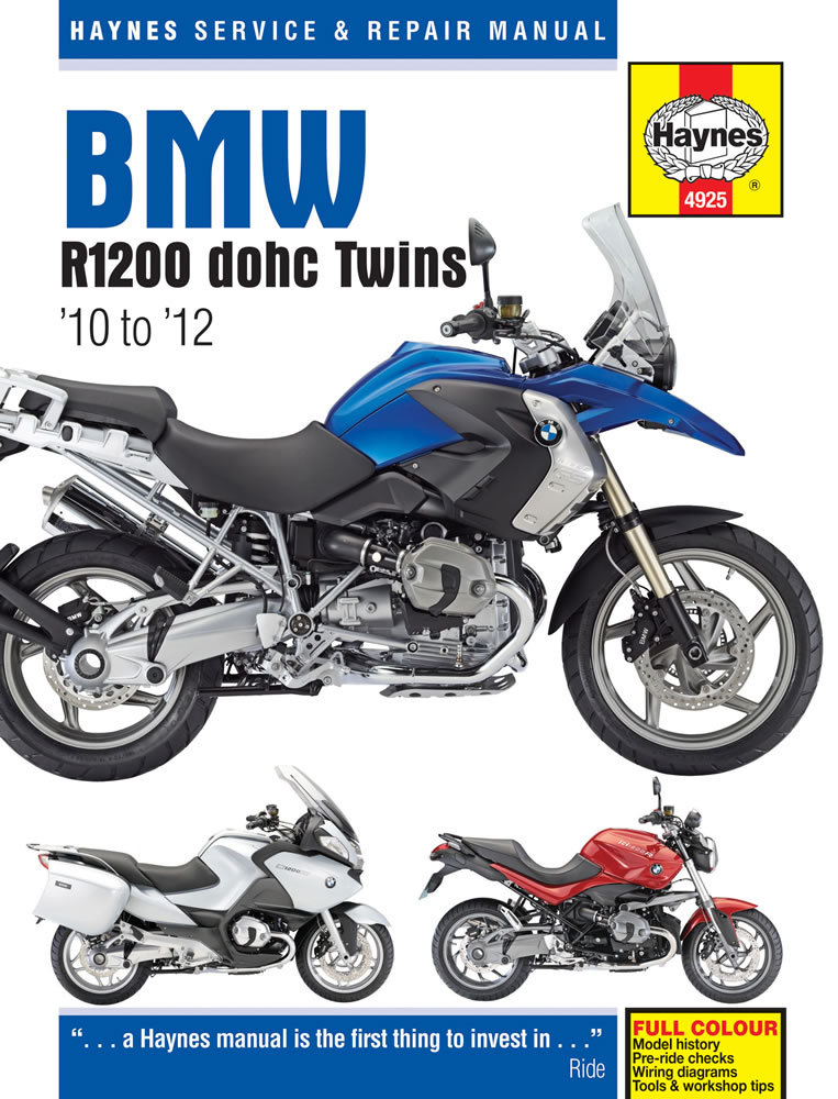 BMW R1200 dohc (10 - 12) Haynes Repair Manual by Haynes Publishing PAPERBACK - Image 4