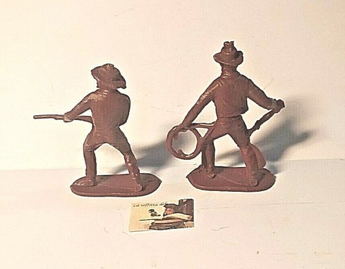 Ventes exceptionnelles Soldatini Toy Soldiers Senza Marca Cowboys scala 1:32 cm 6,5
