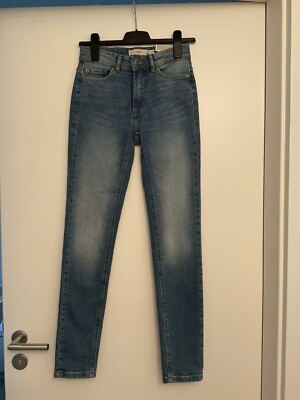 ICHI Damen Jeans Ihhuva Nti Gr. 26/32 Blau 