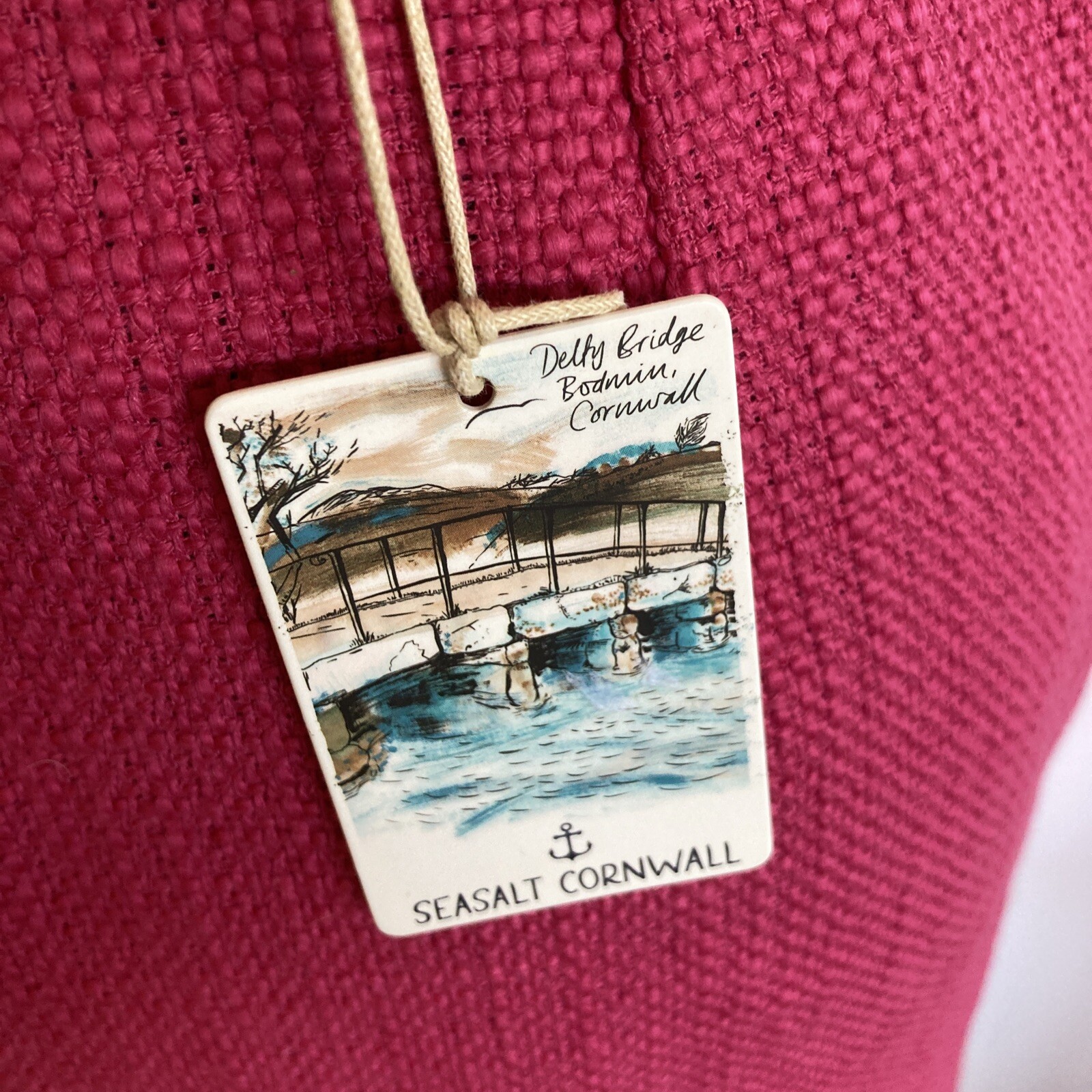 Seasalt "Bunker" 100% Rose Colour Cotton Skirt, Size 10 UK, Fully Lined, BNWT 4