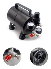 Pompa Aria Portatile Piccola Serbatoio Stoccaggio 3L Mini Compressore Aria Stoccaggio Serbatoio G1/8