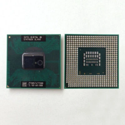 Procesador Intel Core 2 Duo T9300 2,5 GHz Dual-Core 6M 800 MHz CPU SLAQG Socket P