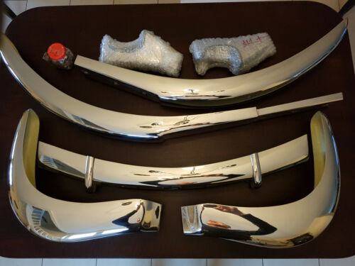 NEU Set Stoßstangen Mercedes Benz SL 300 Bumper Hochglanz Stossstangen - Bild 4 von 6