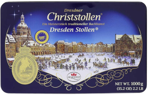 Dr. Quendt Dresdner Christstollen Rosinen Stollen