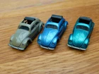 3 toys praline Volkswagen ladybug discoverable VW 1/87
