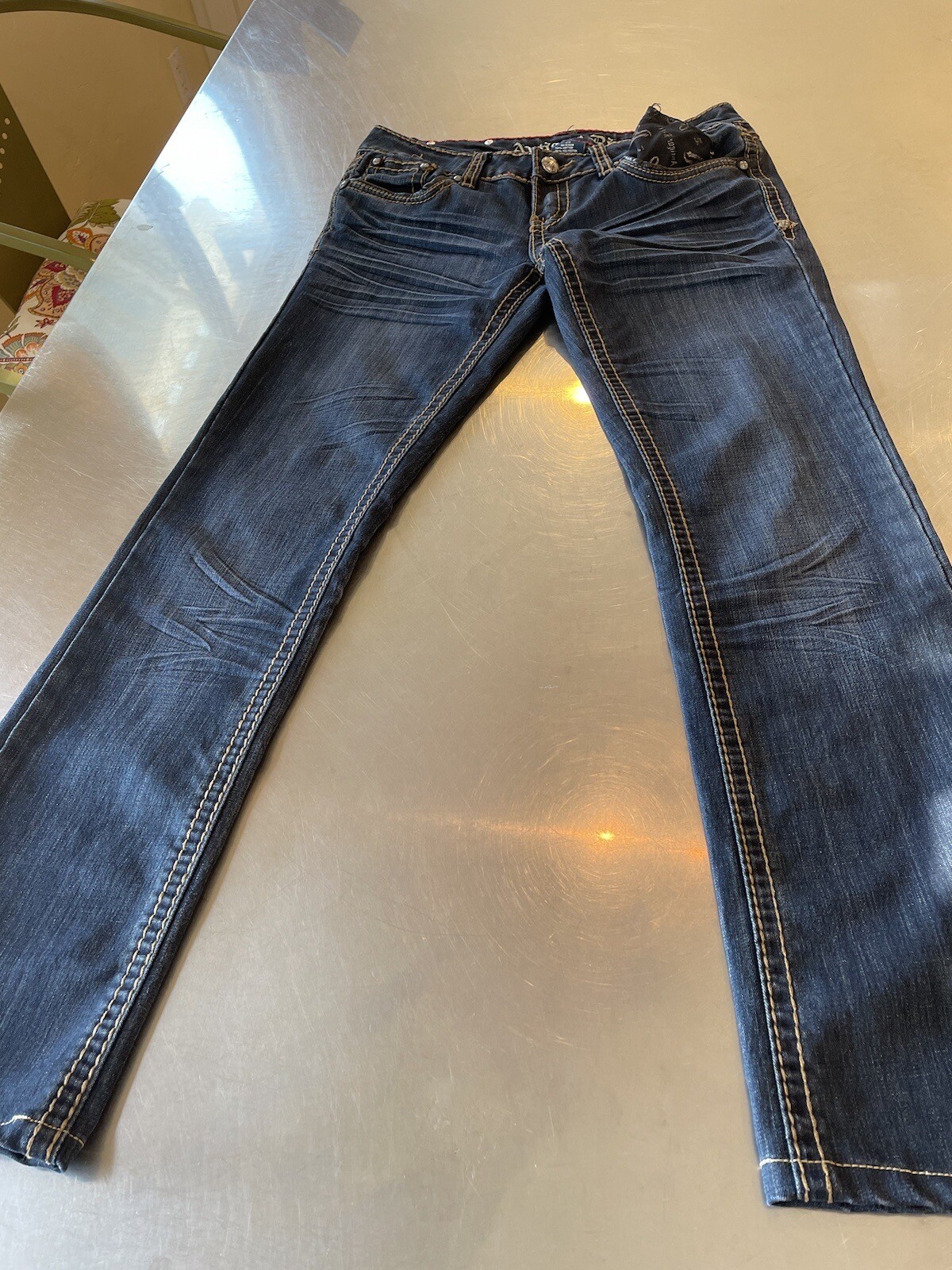ANTIQUE RIVET size 29 Skinny Jeans Gem