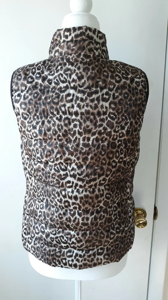 Chaleco estampado leopardo RAFAELLA PS Foto 3 de 4