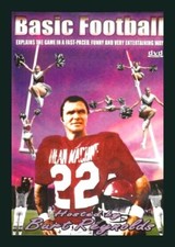 Basic Football Hosted By Burt Reynolds DVD THE MOVIE EDUCATIONAL Cindi Hodgkins
