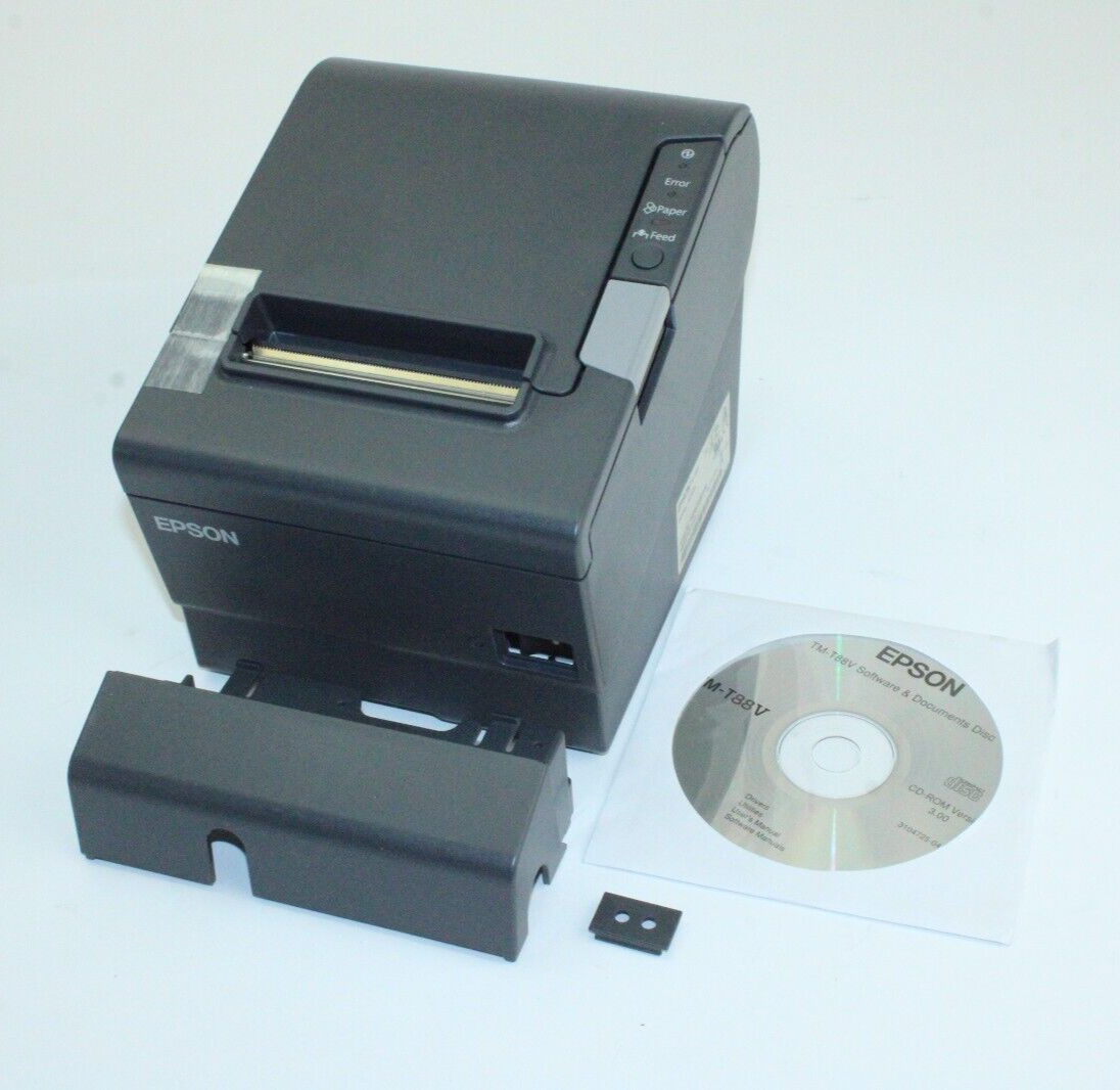 Epson TMT88V M244A POS Thermal Receipt Printer USB Serial No AC