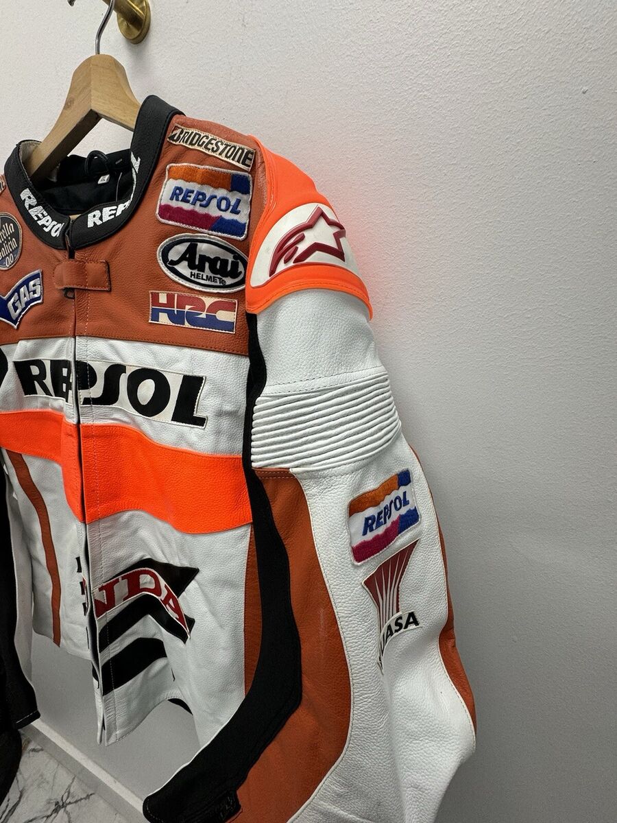 Honda Repsol Racing Leather Jacket XXL | eBay Honda Repsol Racing Leather Jacket XXL | eBay
