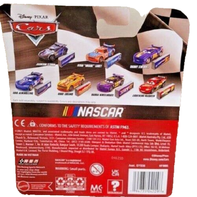FACTORY SEALED* Disney Cars NASCAR ROWDY REVVIN' BUSCH HTB RIP