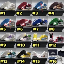 High Quality Mini Sneaker Keychain with Shoe Box, Display Box Option Collectible