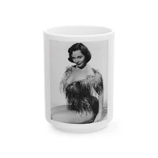 Hazel Court #20 (Vintage Female Icon) White Coffee Mug