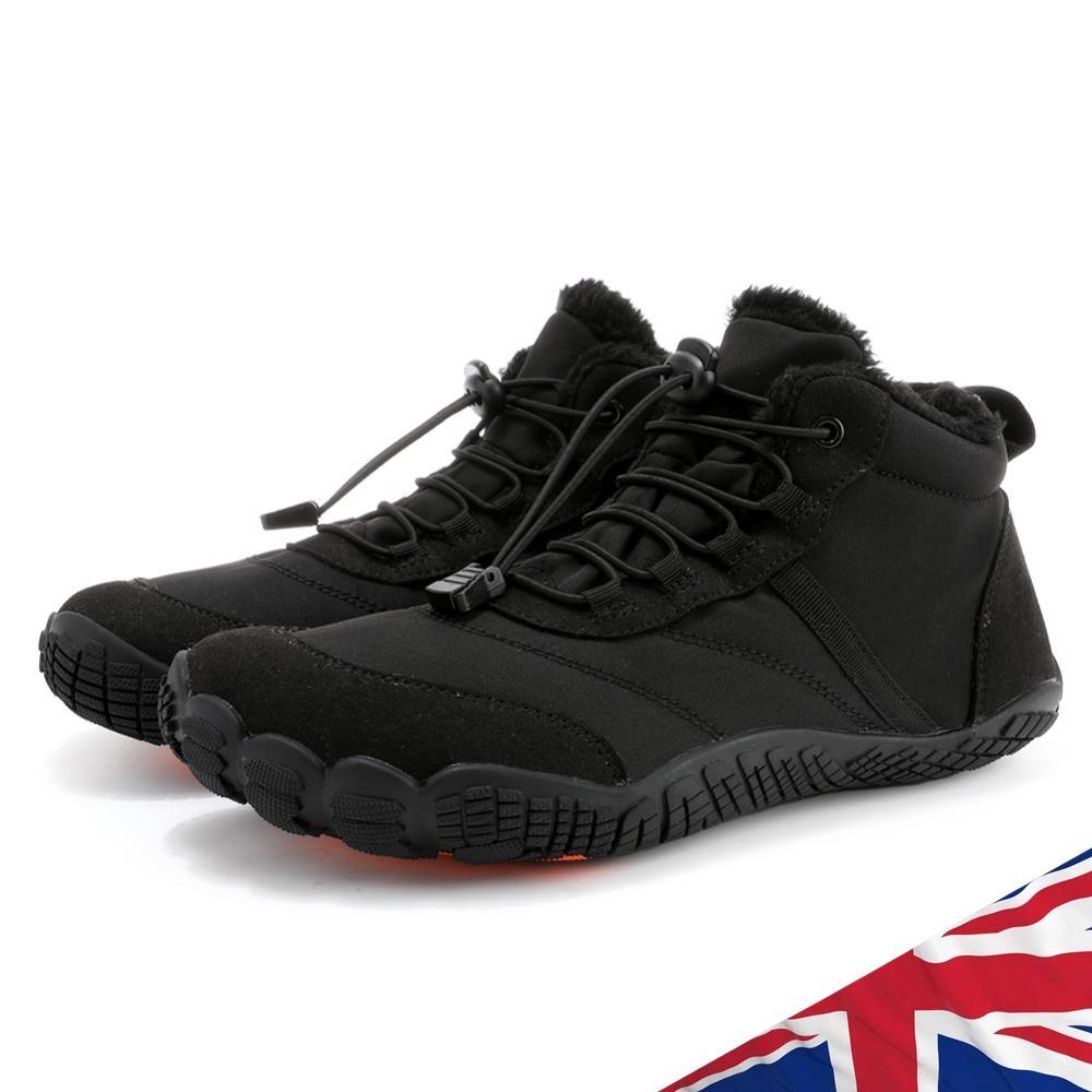 SAOLA Scarpe da trekking a piedi nudi stivaletti alti impermeabili leggeri per viaggi all'aperto