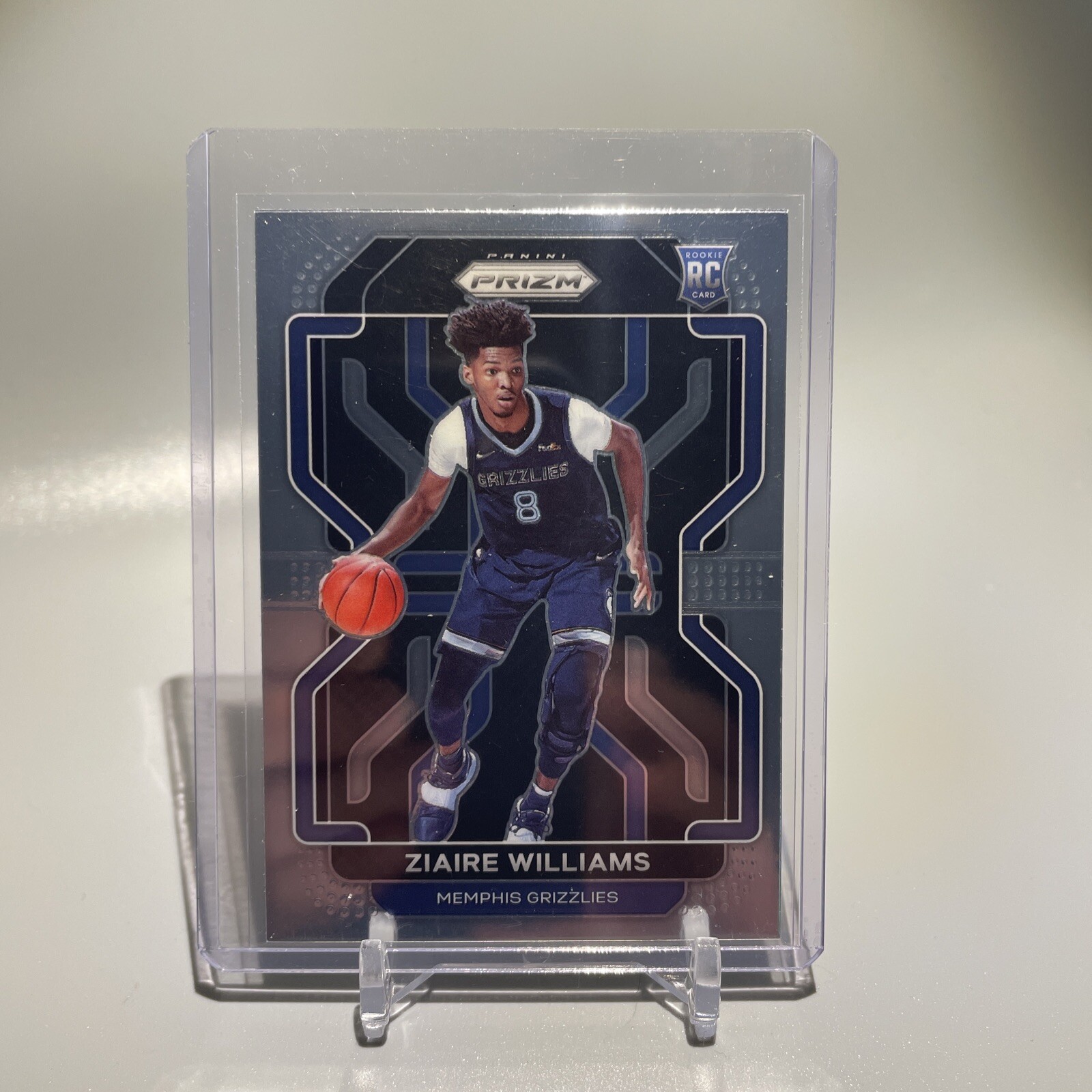 ZIAIRE WILLIAMS 2021-22 Panini Prizm Basketball Card #313 Base Rookie RC
